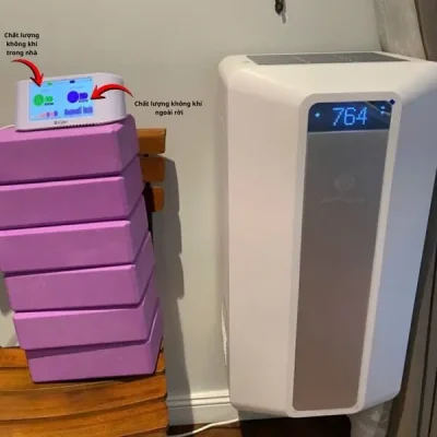 Alternative view of Máy cấp khí tươi + lọc không khí CyberVent AC-160