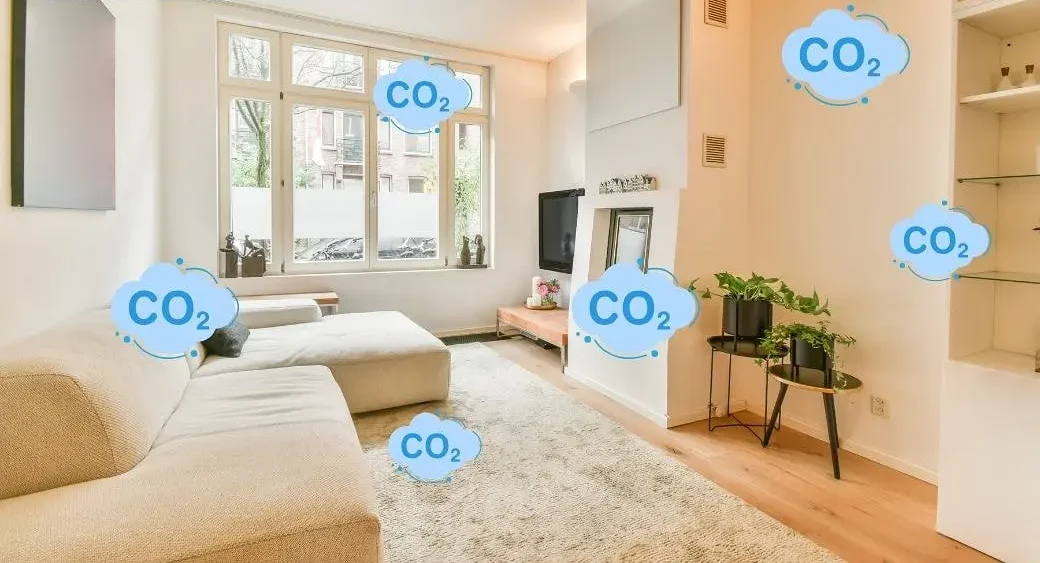 Cấp gió tươi giúp hỗ trợ kiểm soát CO₂ trong nhà
