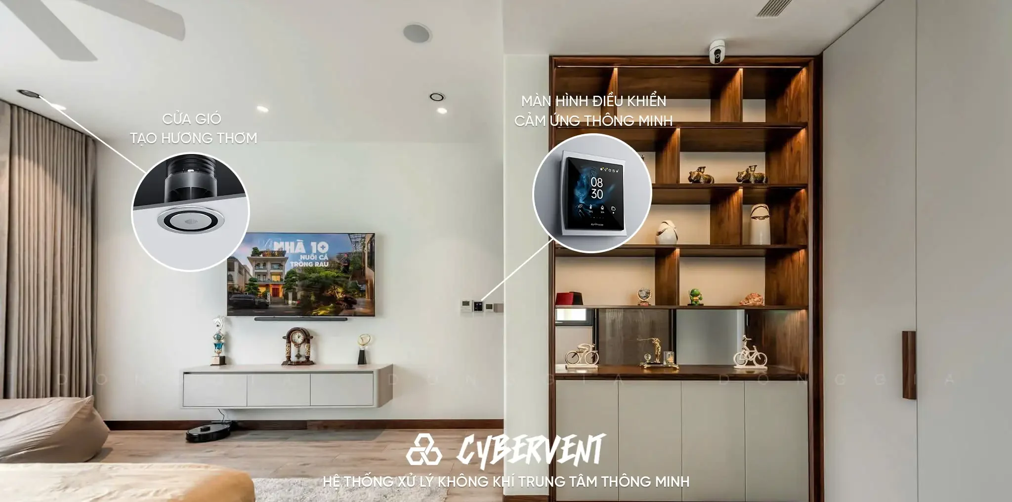 CyberVent – giải pháp cấp gió tươi kết hợp xử lý không khí cho nhà kín