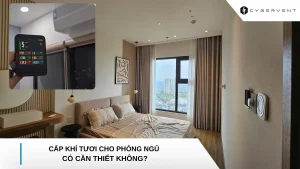 Cấp khí tươi cho phòng ngủ