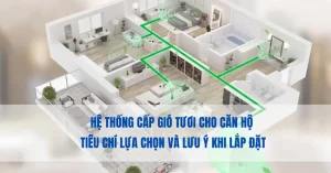 Hệ thống cấp gió tươi cho căn hộ