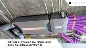 Máy cấp khí tươi có tốn điện không