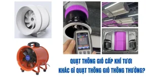 Quạt thông gió cấp khí tươi