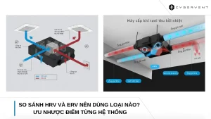 So sánh HRV và ERV nên dùng loại nào