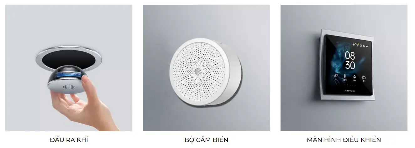 Lắp đặt cửa gió và các điểm cấp khí