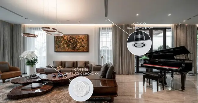Dễ tích hợp với thiết kế nhà và công trình hiện đại